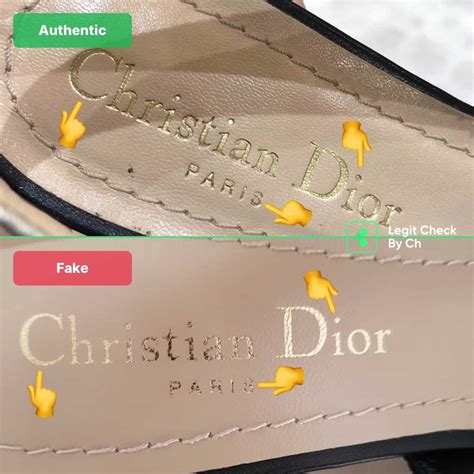 how to tell if dior shoes are real|authentic Dior shoes.